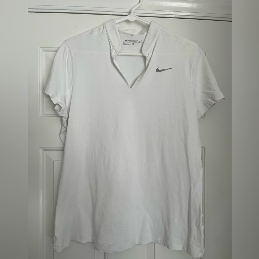Nike Gold Dri-Fit Athletic Top